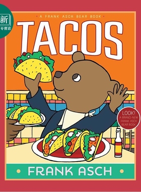 月亮小熊 玉米饼 Frank Asch Tacos 英文原版 儿童绘本故事书 获奖作家兼插画家弗兰克阿什绘著经典 进口童书 又日新