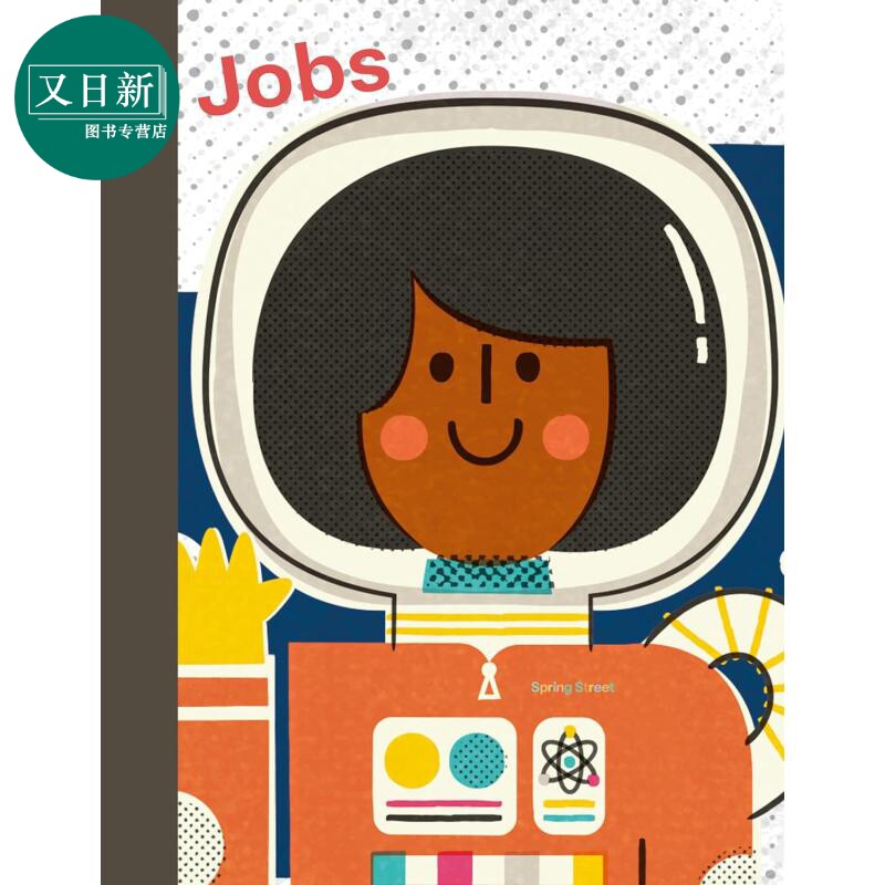 春风街发现书 职业 Spring Street Discover Jobs 英文原版 儿童绘本 知识百科图画书 精装科普读物 进口童书 又日新