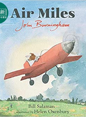 John Burningham Air Miles  约翰伯宁汉小狗的旅程 英文原版儿童绘本 故事绘本 3到6岁 又日新