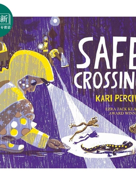安全过境 Kari Percival Safe Crossing 英文原版 儿童科普绘本 自然科学知识图画故事书 获奖作家 精装 进口图书 又日新
