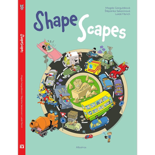 图形景观 Lukas Fibrich Whats Happening in the Circle and in Other Shapes英文原版 儿童绘本图画书 精装进口 又日新