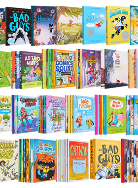 英文原版桥梁漫画合集 学乐橡树种子橡果系列Acorn 大树系列Branches 图像小说 进口图书儿童绘本漫画故事书 又日新