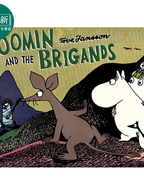 Moomin and the Brigands comic strips 桥梁漫画书 姆明和盗匪 英文原版小初文学 图画故事书 图像小说 又日新