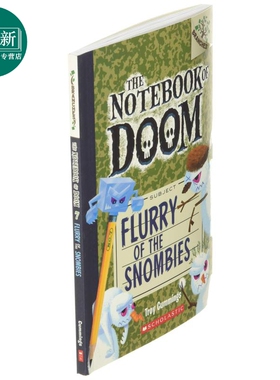 The Notebook of Doom 7 Flurry Of The Snombies 学乐大树系列 毁灭笔记7 英文原版 儿童小初文学 桥梁章节书 又日新