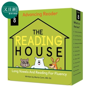 Conn House Long The 阅读小房子8级 Marla 分级阅读 Set 儿童绘本 英文原版 又日新 8岁 Vowels Reading