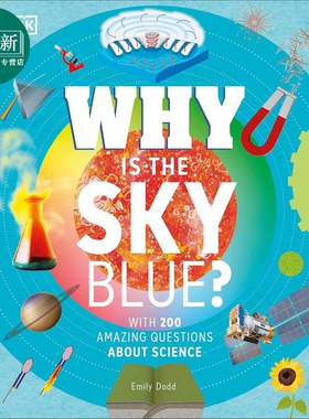 DK 天空为什么是蓝色的 Why Is the Sky Blue 英文原版 儿童科普绘本 自然科学百科读物 进口童书 精装 7岁以上 又日新