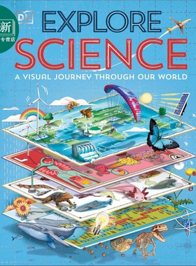 DK大探索 科学 Explore Science 英文原版 儿童知识绘本 科普百科图画书 图表丰富 通俗易懂 进口童书 7岁以上 又日新
