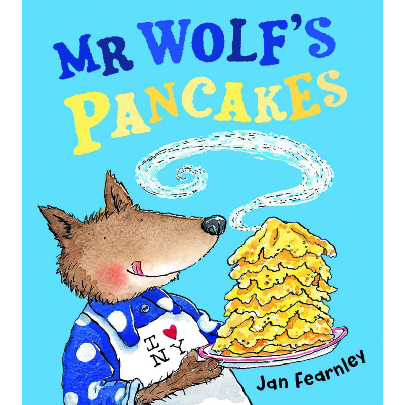 Mr Wolf's Pancakes 老狼先生的煎饼 英文原版进口图书 动物故事图画书 儿童故事绘本 亲子读物 精品童书儿童读物 又日新