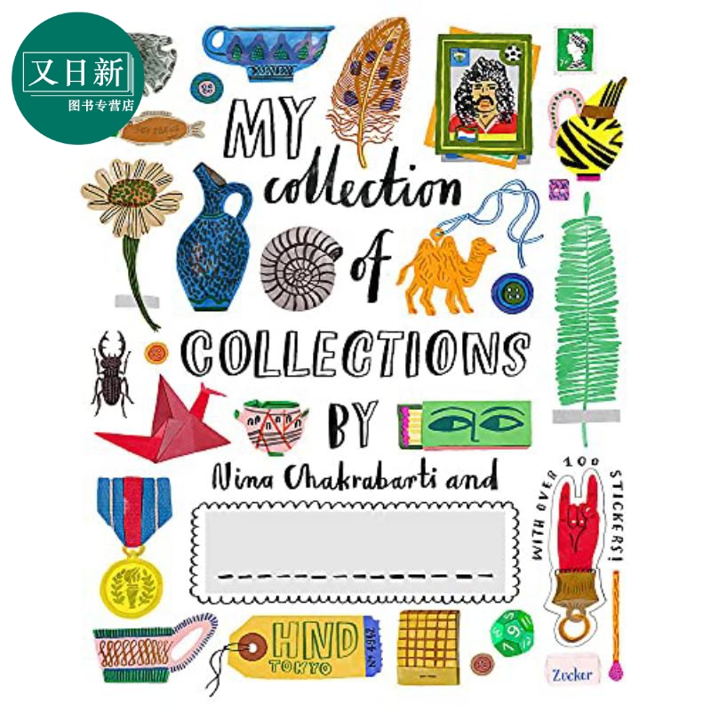 精装大开本my collection of collections 我的收藏本 英文原版儿童