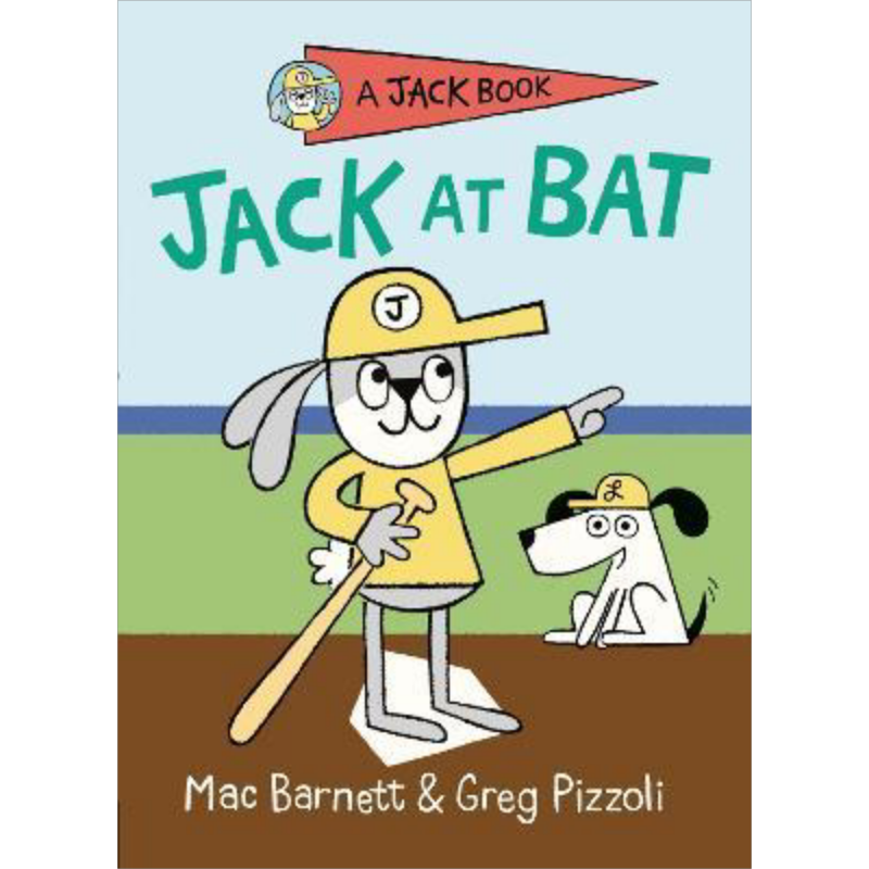 Jack 03 Jack At Bat 杰克之书3 英文原版 儿童绘本 幽默笑话 Mac Barnett 7-12岁 又日新