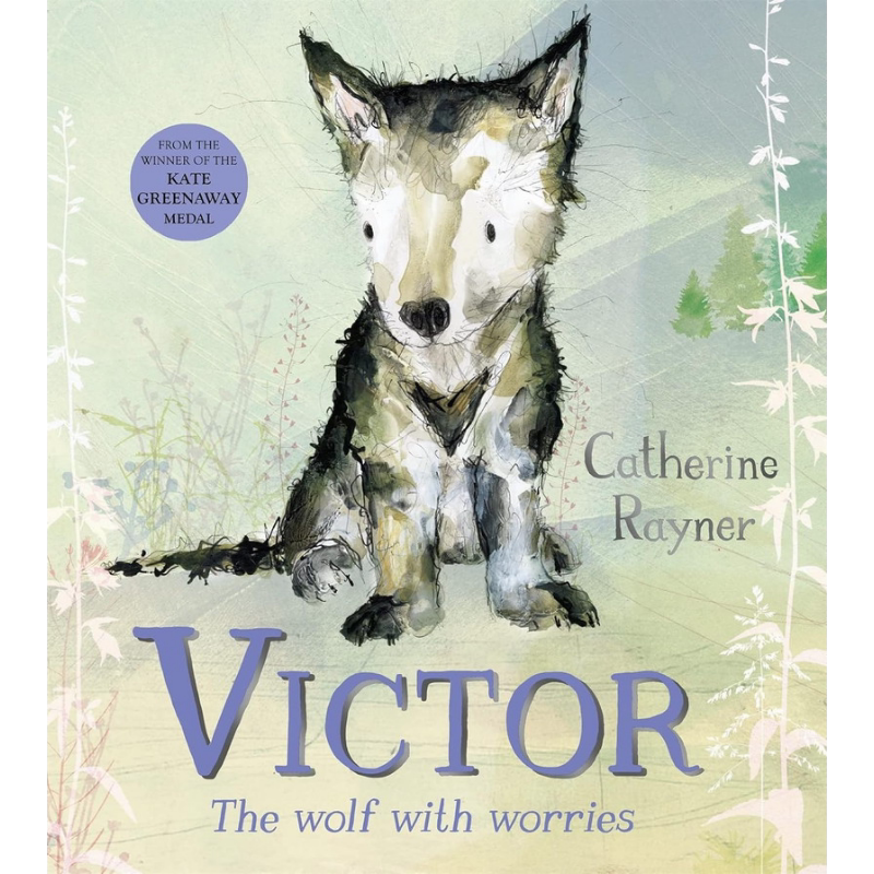 忧心忡忡的小狼维克多Victor the Wolf with Worries英文原版 儿童绘本 动物故事图画书 精装进口读物 获奖作家 又日新