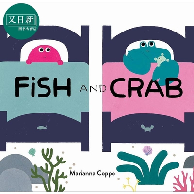 鱼朋友和蟹朋友英文原版进口