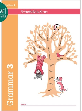 英国S&S教辅 KS2 Grammar 3 语法3 小学3年级 7-8岁 附电子答案 英文原版英语语法标点符号练习 Schofield & Sims 又日新