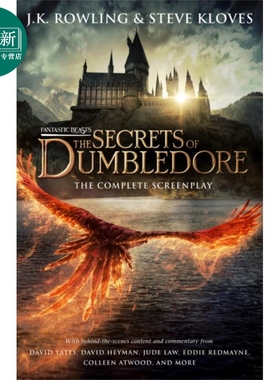 预售 神奇动物在哪里3剧本 英文原版 Fantastic Beasts Screenplay 又日新