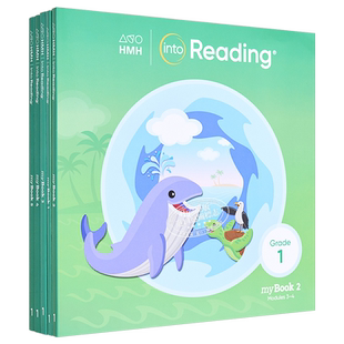 美国HMH Into Reading Student myBook Softcover Set Grade 1 小学语言艺术阅读学生书一年级 又日新