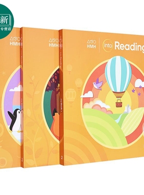 美国HMH Into Reading Student myBook Softcover Set Grade 2 小学语言艺术阅读学生书二年级 又日新