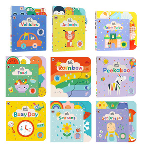 Baby Touch 瓢虫错层书 触摸书 英文原版 进口图书 儿童绘本 低幼图画书 可触摸 推拉机关纸板书 0-3岁 Ladybird