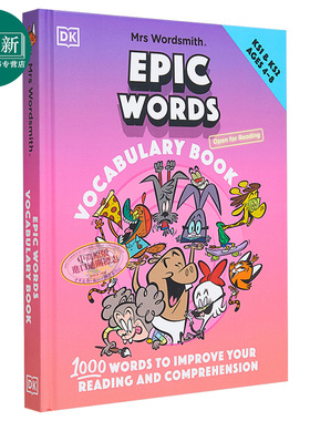 DK: Mrs Wordsmith Epic Words Vocabulary Book 沃德史密斯夫人词汇大全1-2阶（4-8岁）
