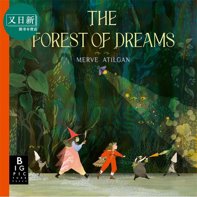 预售 梦之森林 The Forest of Dreams 英文原版 儿童绘本 图画故事书 想象冒险之旅 睡前阅读 进口童书 精装精品绘本 又日新