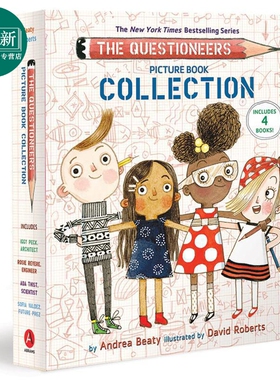 The Questioneers Picture Book Collection 梦想行动派绘本套装 英文原版儿童绘本 精装 6到9岁 又日新