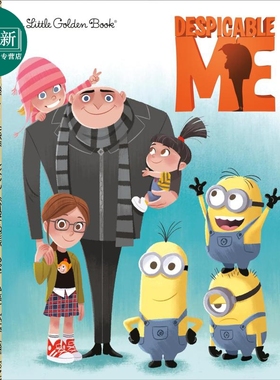 小金书 小黄人2 Despicable Me Little Golden Book 英文原版 儿童绘本故事 卡通动画电影故事 进口童书 3-7岁 又日新