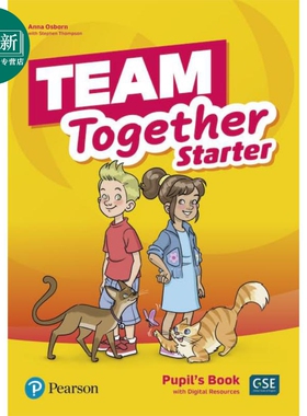 Pearson Team Together Starter Pupils Book with Digital Resources Pack 团队合作入门学生书和电子资源套装 又日新