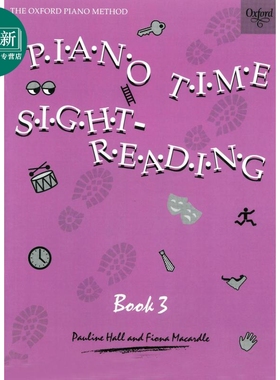 牛津 英国皇家音乐 英皇考级 ABRSM考级 Piano Time系列钢琴教材 Piano Time Sightreading Book 3 钢琴时间视奏3