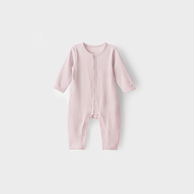 考拉鼻鼻[纯彩柔雾·新生氛围感]初生婴儿衣服基础百搭四季连体衣 — 1