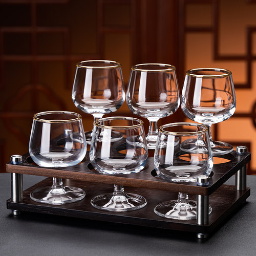 小酒杯家用套装高端分酒器酒具