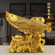 招财金龙鱼摆件聚财客厅家居玄关客厅公司办公室装 饰店铺开业礼物