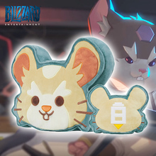 blizzard暴雪游戏周边守望先锋破坏球抱枕靠枕靠垫公仔仓鼠