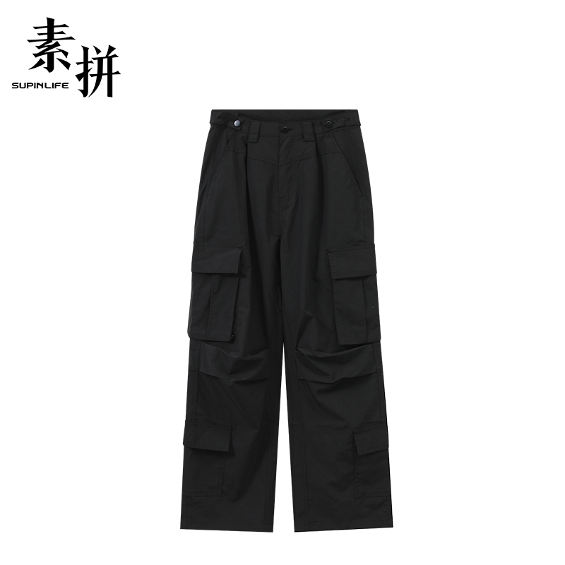 素拼休闲裤SPBXK523126AM1-SPBXK523126BM1