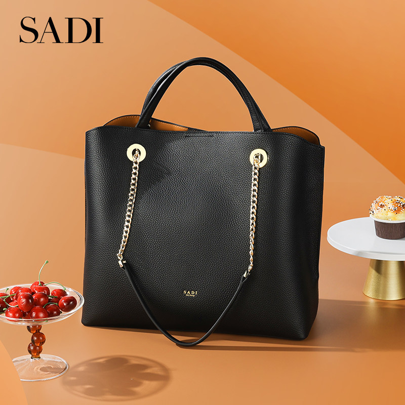 sadi萨迪百搭时尚挂耳托特手提包sds30038