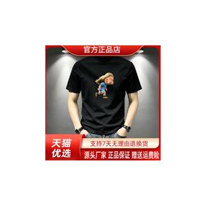 绅度轩服饰LMVQ/2026夏季新款男女印花潮流圆领短袖T恤高级感上衣