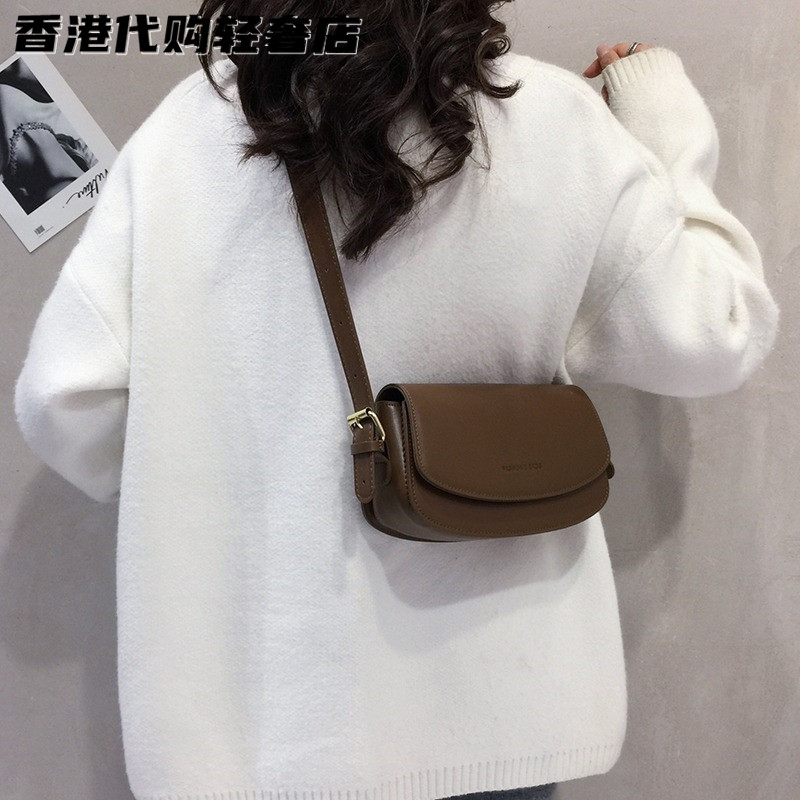 法国ZAMP高级真皮女包2026新款时尚设计腋下单肩包休闲百搭斜挎包