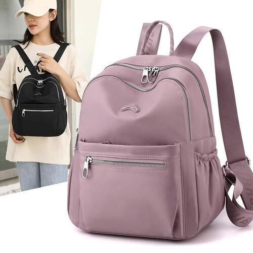 法国Colorin Kite牛津布双肩包女士休闲尼龙书包轻便防水小背包女