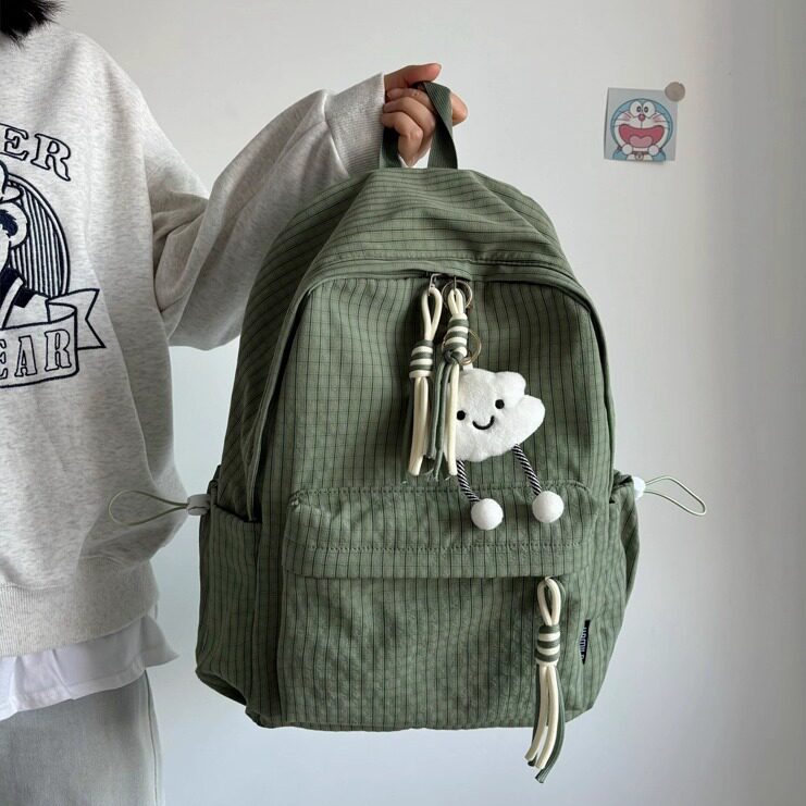 法国MlcanI Kans双肩包初高中生大学生女高颜值ins小众旅游书包男