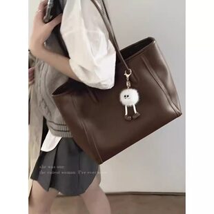 法国MK&ins大包包女托特包大容量潮时尚百搭高级质感单肩包通勤包