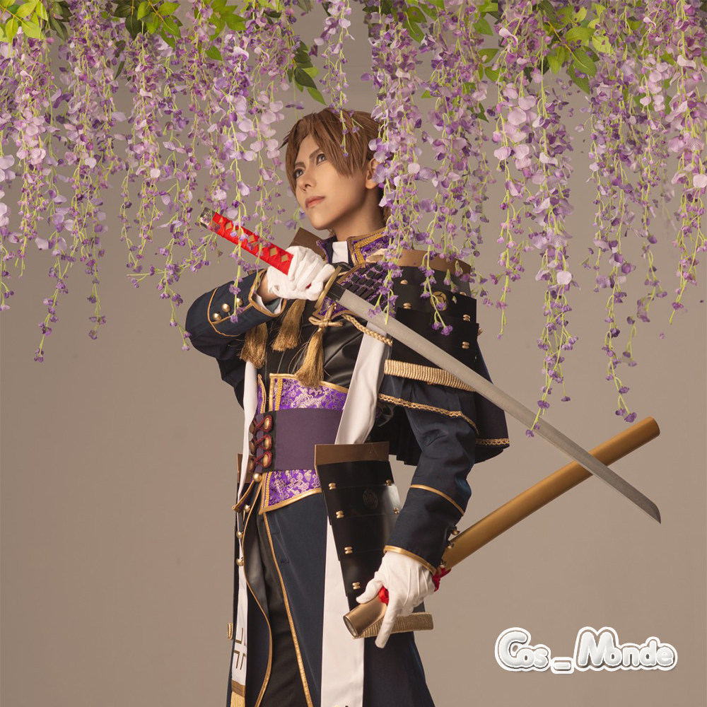 cosmonde 刀剑乱舞 压切长谷部极化cos 套装男cosplay