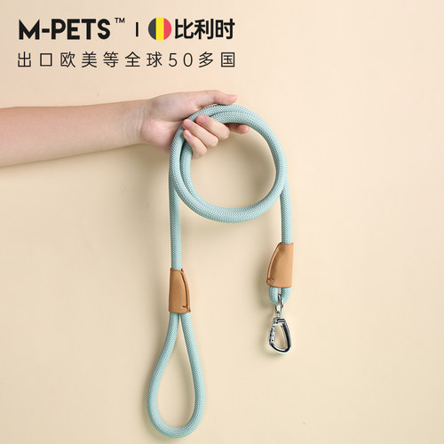 mpets狗狗牵引绳金毛柯基