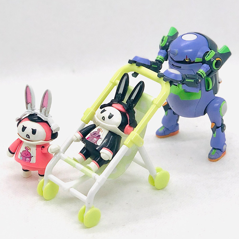 Authentic YELL Japanese Mini Baby Stroller Gashapon Collector Toy - Taobao product photo 5