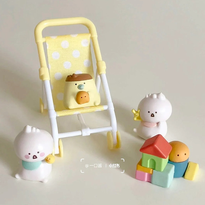 Authentic YELL Japanese Mini Baby Stroller Gashapon Collector Toy - Taobao product photo 2