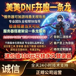 DNF开服一条龙版本出售DnF架设60-110级搭建DNF搭建 pvf修改定制