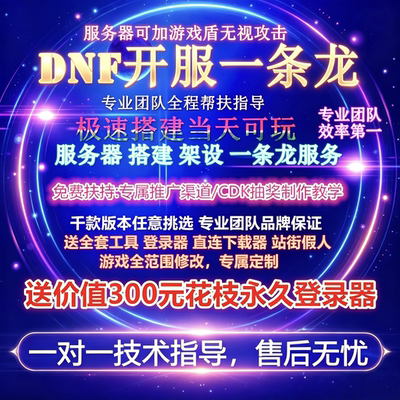 DNF开服一条龙版本出售DnF架设60-110级搭建DNF搭建 pdf修改卡密