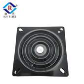 360度旋座椅底盘 一件代发 6寸全珠吧椅转盘 展示台旋转盘五金A01