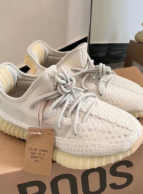 正品大王椰子350小雏菊男女鞋OG YEEZY夏季新款透气运动休闲鞋