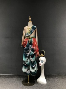 北京定制独舞演出服莲花化生表演服演出服定制表演服装古典舞定制