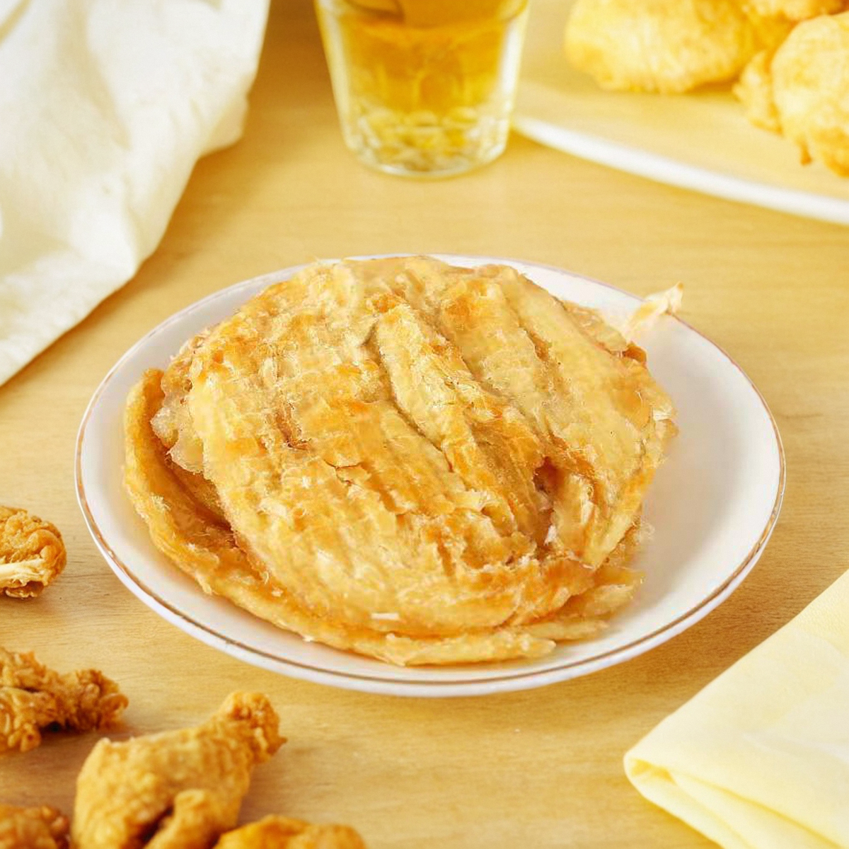 舟山现烤风味安康鱼片干250g烤鱼片海味零食小吃碳烤鱼干马面鱼片