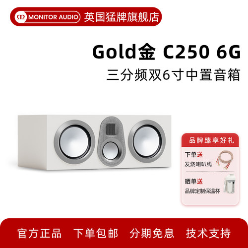 英国猛牌金C2506GHiFi中置音箱