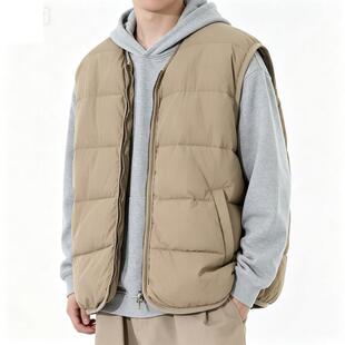 2026新款情侣棉服男女冬季秋冬新款保暖半袖马甲棉衣适合南方外套